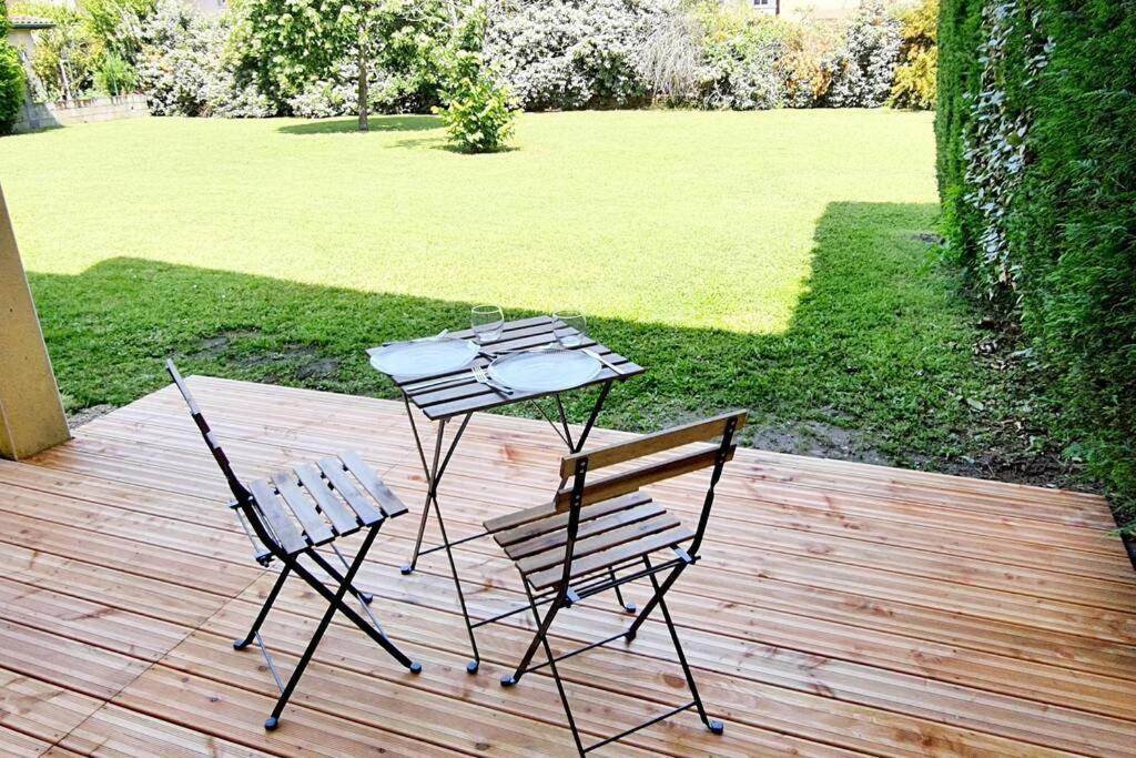 Charmant Appartement Avec Terrasse Et Jardin Au Calme Proche Bus Metro ตูลูส ภายนอก รูปภาพ
